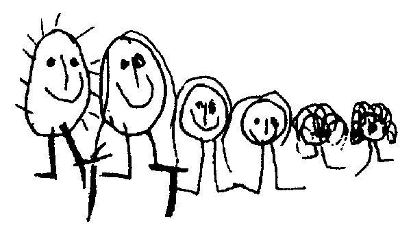 Drawing of Family